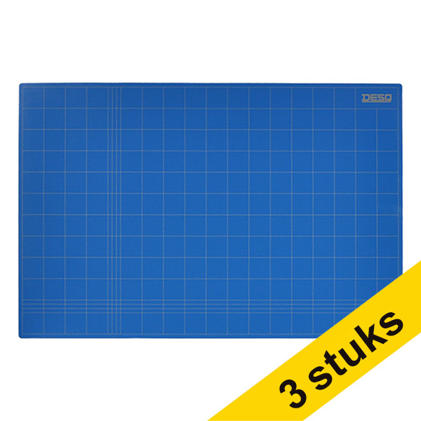 Aanbieding: 3x Desq snijmat 3-laags 900 x 600 mm (A1) 035196 - 1