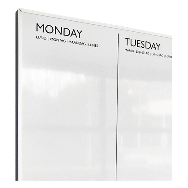 Desq design ultra thin frame weekplanbord 60 x 90 cm 4321 400741 - 2