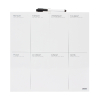 Desq frameless weekplanbord 35 x 35 cm 4209 400742 - 1