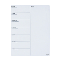 Desq magnetische weekplanner 40 x 30 cm 4225 400746