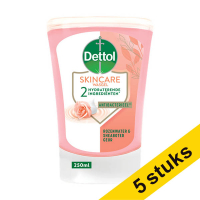 Aanbieding: 5x Dettol handwasgel No-Touch Sheabutter Navulling (250 ml)