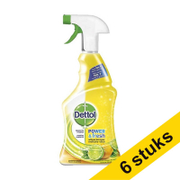 Aanbieding: 6x Dettol allesreiniger Power & Fresh Citroen spray (500 ml) SDE01024