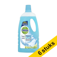 Aanbieding: 6x Dettol allesreiniger Power & Fresh Katoenfris (1 liter) SDE01022