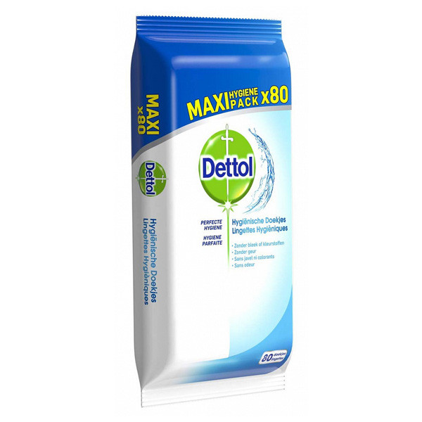 Dettol hygiënische doekjes (80 stuks)  SDE00046 - 1