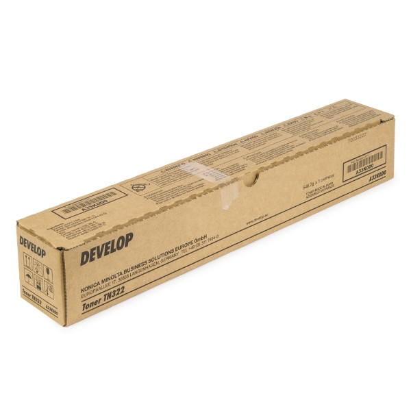 Develop TN-322 toner zwart (origineel) A33K0D0 049216 - 1