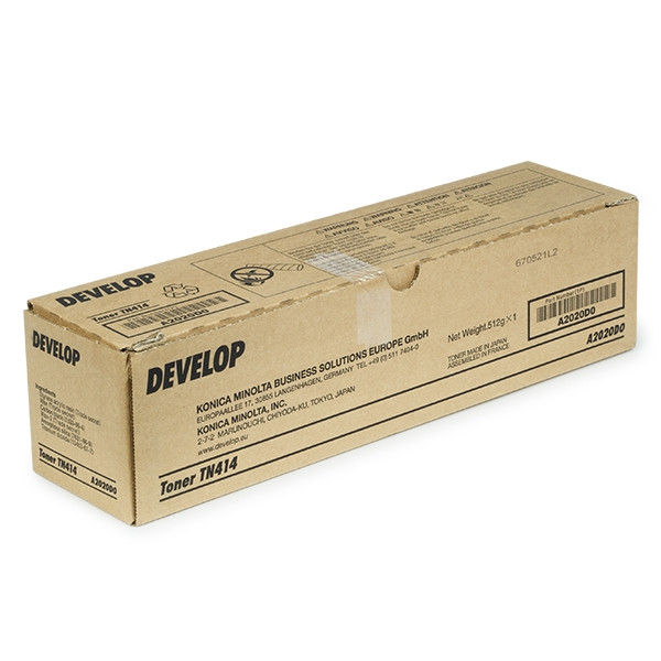 Develop TN-414 (A2020D0) toner zwart (origineel) A2020D0 049152 - 1