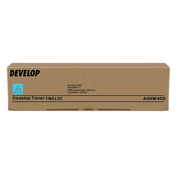 Develop TN-612C toner cyaan (origineel) A0VW4D0 049232 - 1