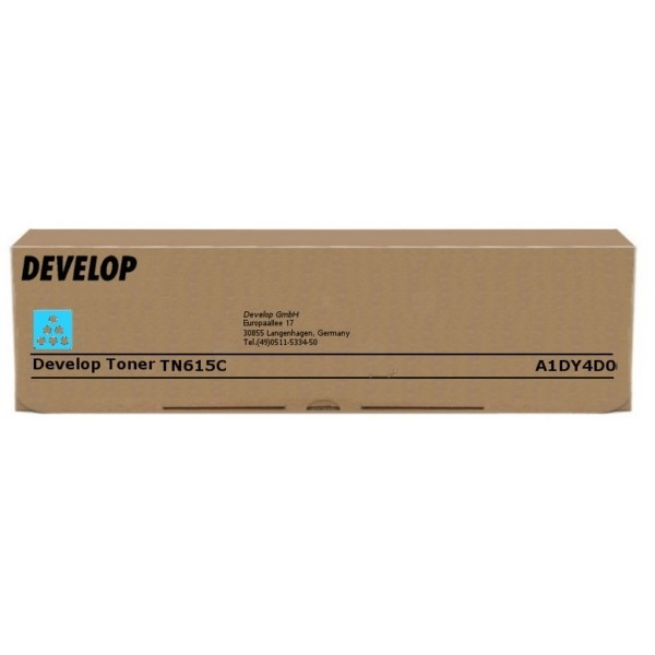 Develop TN-615C (A1DY4D0) toner cyaan (origineel) A1DY4D0 049190 - 1