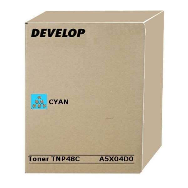 Develop TNP-48C (A5X04D0) toner cyaan (origineel) A5X04D0 049212 - 1
