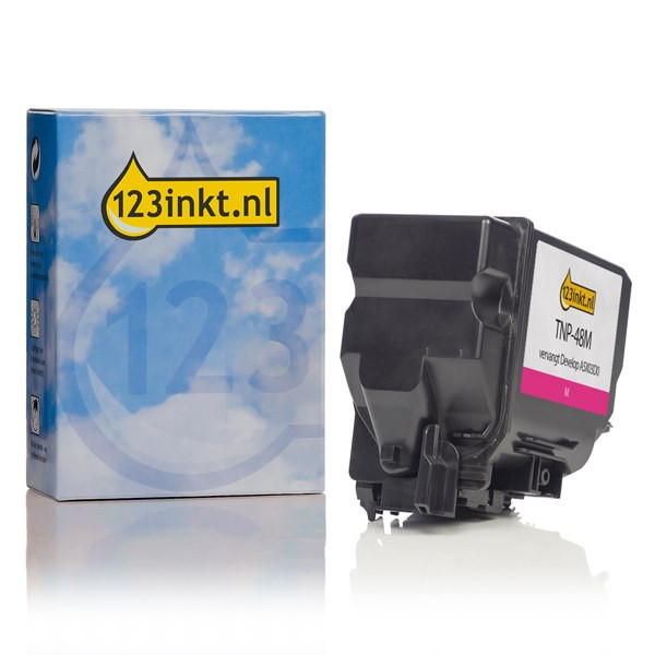 Develop TNP-48M (A5X03D0) toner magenta (123inkt huismerk) A5X03D0C 049211 - 1