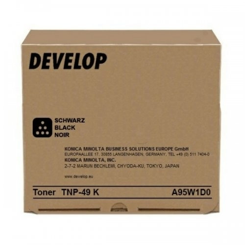 Develop TNP-49K (A95W1D0) toner zwart (origineel) A95W1D0 049428 - 1