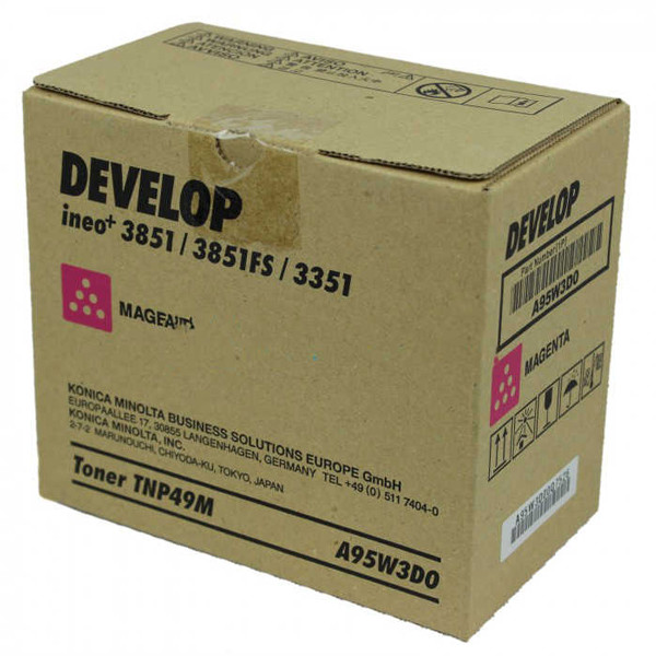 Develop TNP-49M (A95W3D0) toner magenta (origineel) A95W3D0 049432 - 1