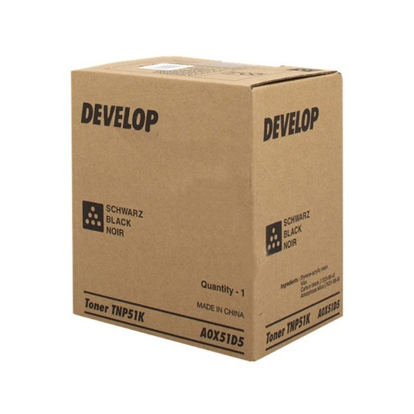 Develop TNP-51K (A0X51D5) toner zwart (origineel) A0X51D5 049238 - 1