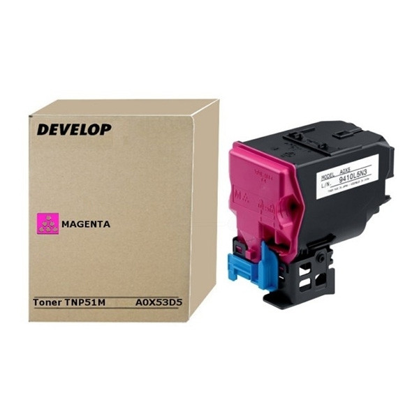 Develop TNP-51M (A0X53D5) toner magenta (origineel) A0X53D5 049242 - 1