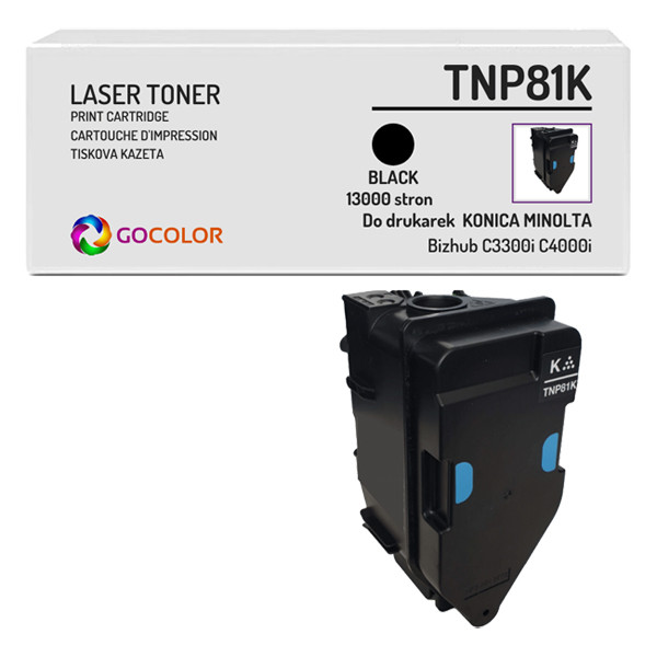 Develop TNP-81K (AAJW1D2) toner zwart (origineel) AAJW1D2 049444 - 1