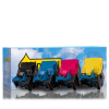 Develop aanbieding: TNP-50K, TNP-50C, TNP-50M, TNP-50Y zwart + 3 kleuren (123inkt huismerk) 130904 - 1