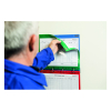 Djois showtas magnetisch A4 11-gaats 200 micron groen (5 stuks) 181125 234873 - 2