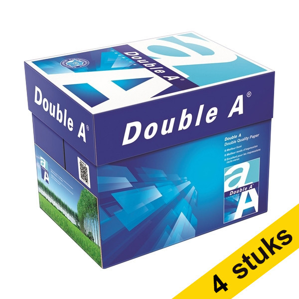 DoubleA Double A Paper 4 dozen van 2.500 vel A4 - 80 grams DOOSPAPIER4 065131 - 1