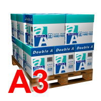 DoubleA Double A Paper mini pallet 8 dozen van 2.500 vel A3 - 80 grams A3MINIPALLET 065162
