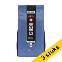 Aanbieding: 3x Douwe Egberts Espresso Decaf koffiebonen 500 g