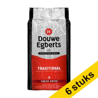 Douwe Egberts Aanbieding: 6x Douwe Egberts Traditional Fresh Brew 1 kg  200254