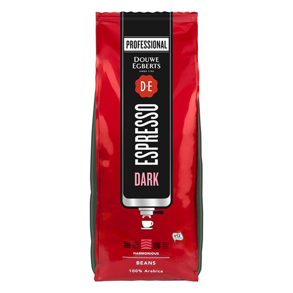 Douwe Egberts Espresso Dark koffiebonen 1 kg 52206 422001 - 1