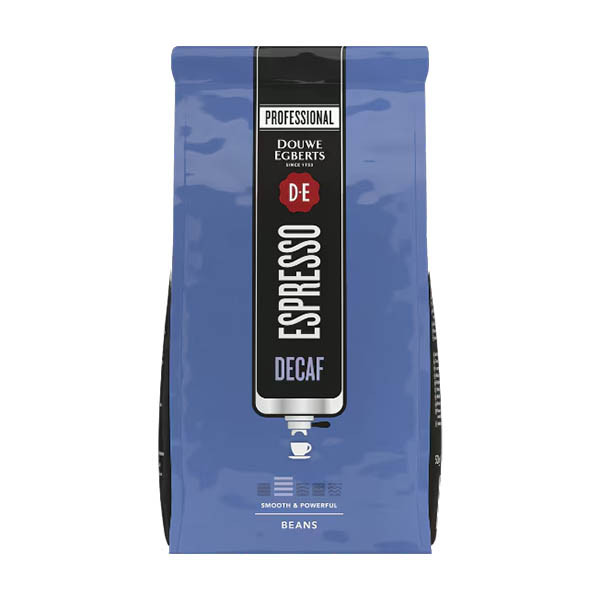 Douwe Egberts Espresso Decaf koffiebonen 500 g 423558 - 1