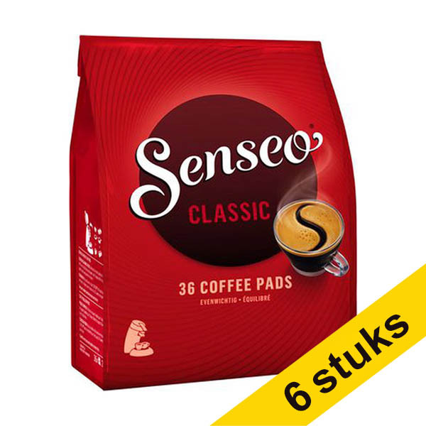 Douwe Egberts Senseo Aanbieding: 6x Senseo Classic (36 pads)  200255 - 1