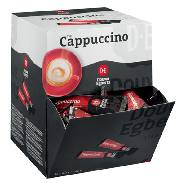 Douwe Egberts instant Cappuccino sticks (80 stuks)  422011 - 1