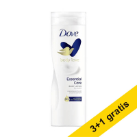Aanbieding: 4x Dove Body Love Essential Care bodylotion (400 ml) SDO00716