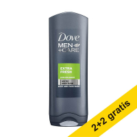 Aanbieding: 4x Dove Men+Care Extra Fresh douchegel (400 ml)