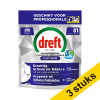 Aanbieding: 3x Dreft Professional All-in-One Platinum Vaatwastabletten (81 vaatwasbeurten) SDR08730 - 1