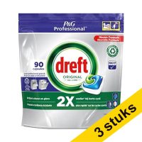 Aanbieding: Dreft Professional All-In-One vaatwastabletten Regular (270 vaatwasbeurten)