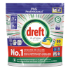 Dreft All-in-One Platinum vaatwastabletten Lemon (86 vaatwasbeurten)  SDR05192