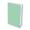 Dresz rekbare boekenkaft A4 softgreen