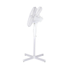 Dunlop Aanbieding: 3x Dunlop ventilator staand met 3 snelheidsstanden wit (40 cm)  400691 - 2