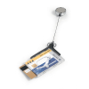 Durable Deluxe Pro kaarthouder duo met afrolmechanisme 	85 x 54 mm (10 stuks) 310092 - 1