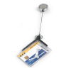 Durable Deluxe Pro kaarthouder met afrolmechanisme 85 x 54 mm (10 stuks)
