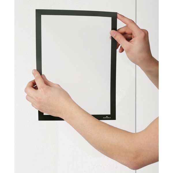 Durable Duraframe Sun informatiekader A4 zelfklevend zwart (2 stuks) 484101 310181 - 1