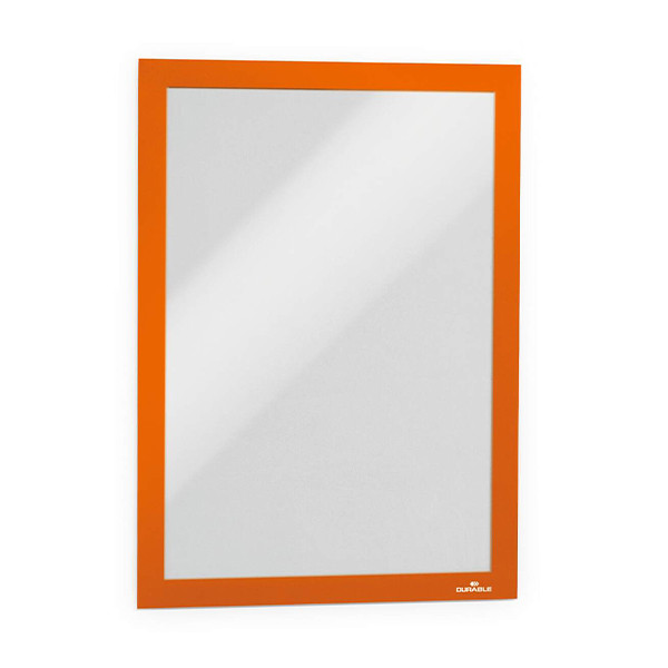 Durable Duraframe informatiekader A4 zelfklevend oranje (2 stuks) 487209 310201 - 1