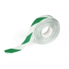 Durable Duraline zelfklevende vloermarkeringstape 30 meter groen/wit 1726131 310059