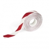 Durable Duraline zelfklevende vloermarkeringstape 30 meter rood/wit 1726132 310060