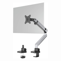 Durable Select Plus monitorarm voor 1 monitor zilver (met klem en bladdoorvoer) 509623 310267
