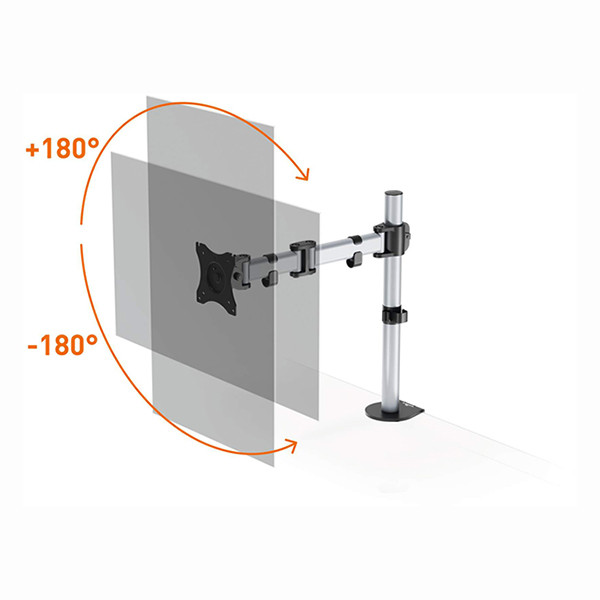 Durable Select monitorarm voor 1 monitor zilver (met klem en bladdoorvoer) 509423 310269 - 6