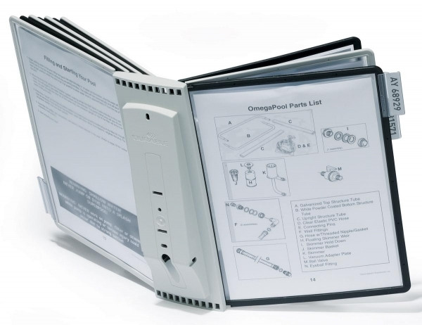 Durable Sherpa display wandmodule met 10 zichtmappen A4 563122 246303 - 1