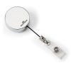 Durable afrolmechanisme met drukknop metaal/zilver