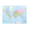 Durable bureauonderlegger 50 x 38 cm wereldkaart 310238 - 2