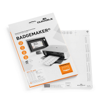 Durable etiket voor badges 75 x 40 mm (240 naambadges) 145302 310123