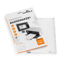 Durable etiket voor badges 90 x 54 mm (200 naambadges) 145502 310121