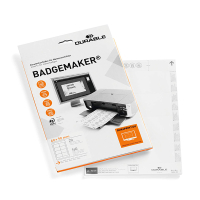 Durable etiket voor badges 90 x 60 mm (160 naambadges) 145602 310122